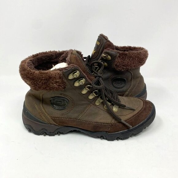 Mephisto West Women's Waterproof Insulated Snow Hiking Booties Faux Fur Size 7 - Picture 9 of 10